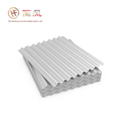 Blan Corrugated Roofing Fèy